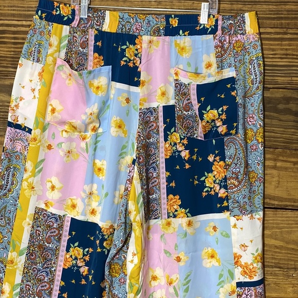 Cato Women's Clearwater Wide Leg Print Pants - Picture 11 of 12